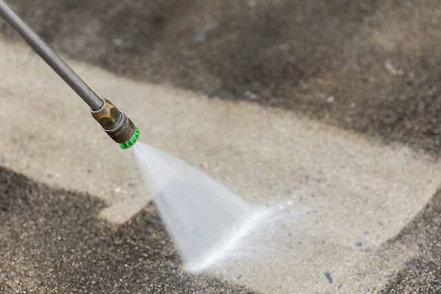 parking lot pressure washing in peoria